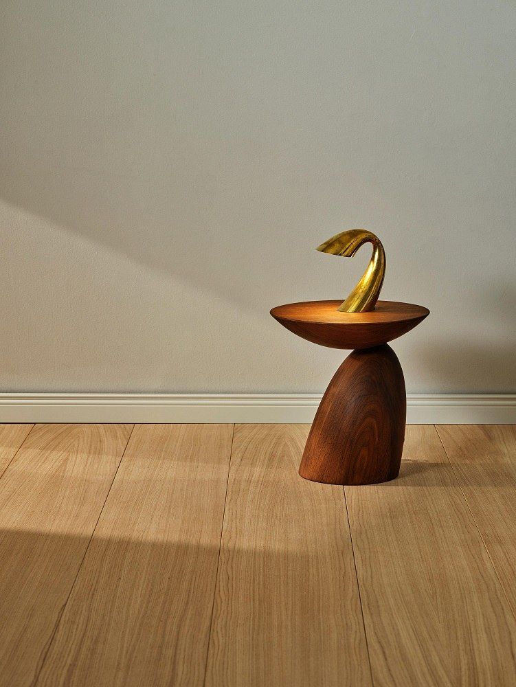Wooden Parabel Table Holztisch Eero Aarnio Originals