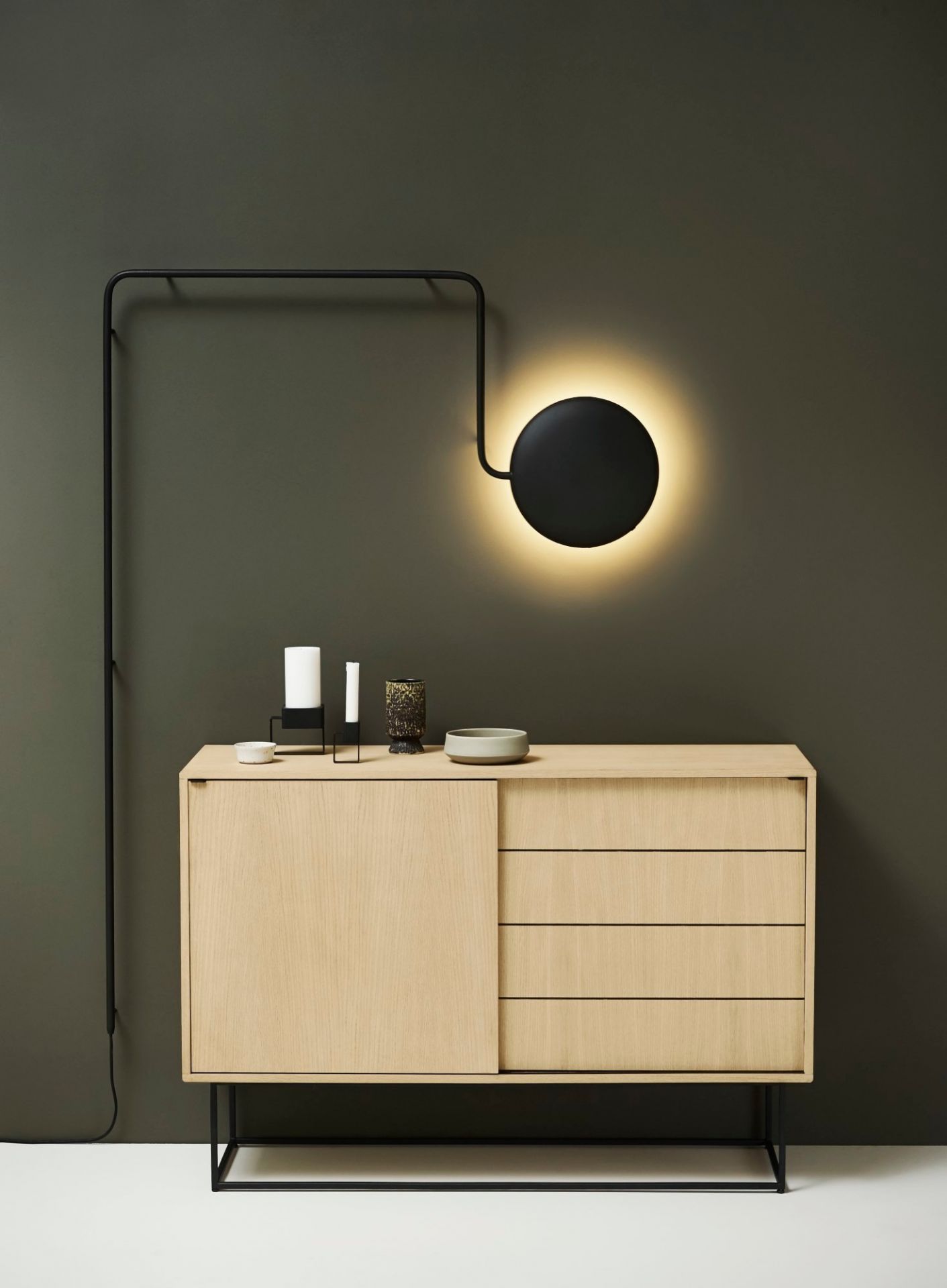 Mercury Wall lamp Wandleuchte Woud
