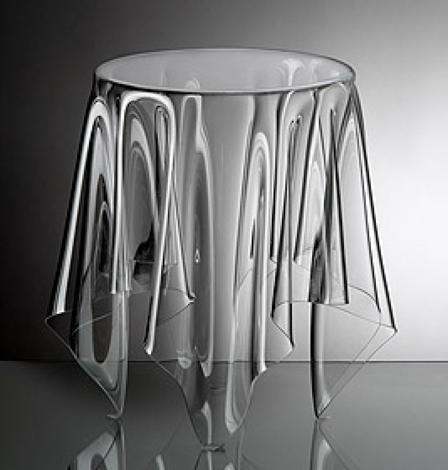 Essey Illusion Beistelltisch transparent Klein & More EINZELSTÜCK