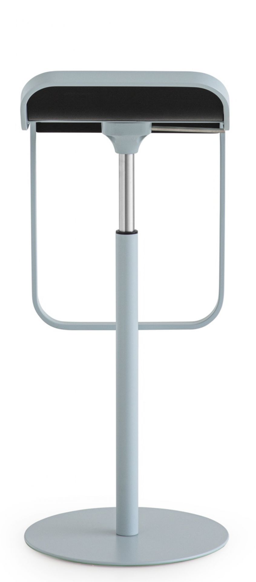 LEM Barhocker GESTELL MATT VERCHROMT H 80 cm La Palma