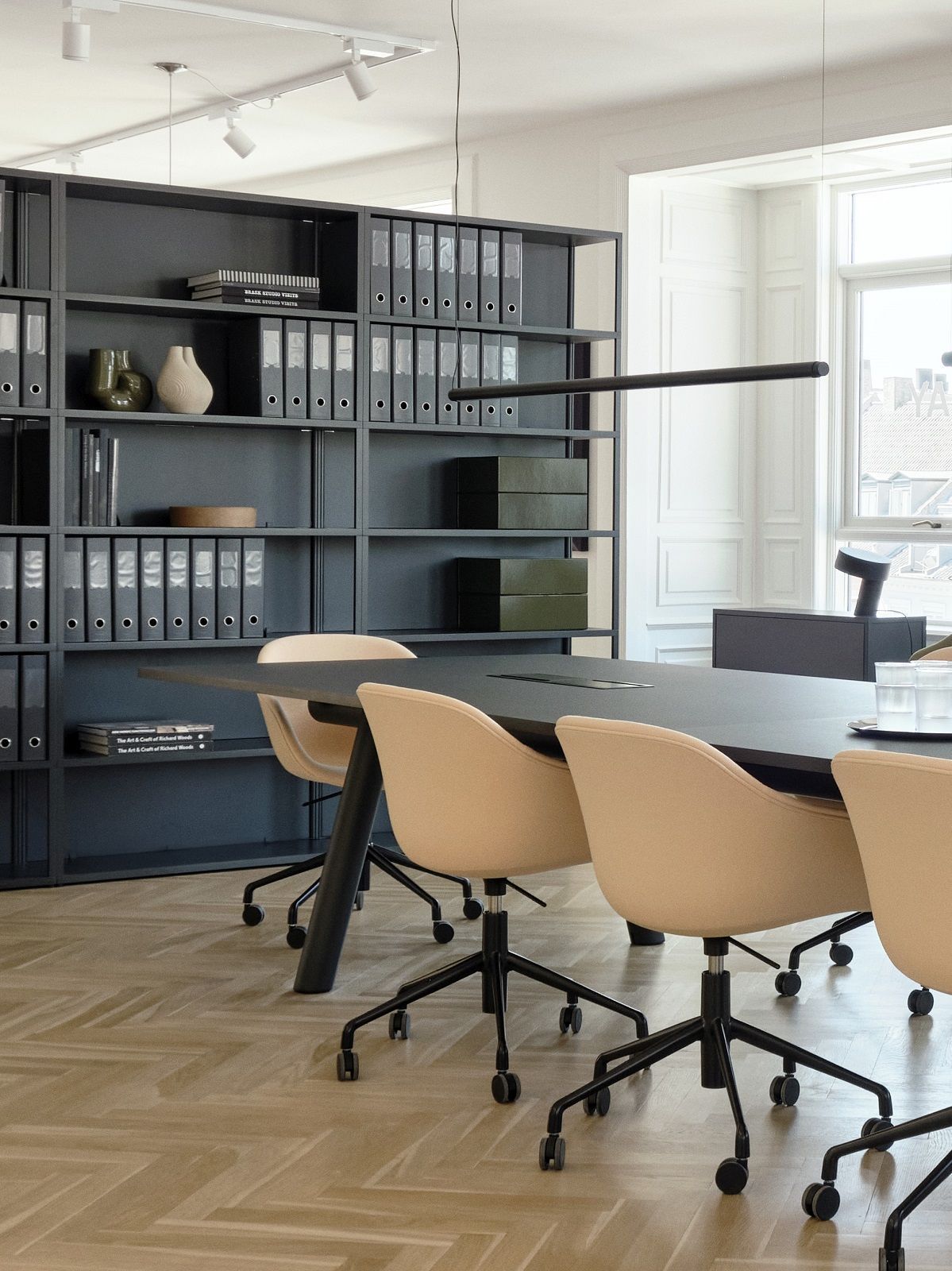 Boa Table Tisch / Konferenztisch B 350 x T 128 x H 75 cm Hay  