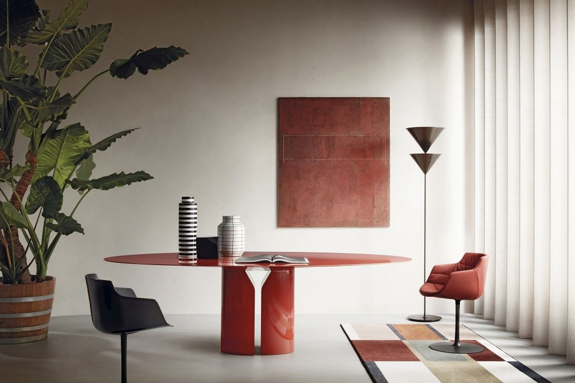 NVL Table Rundtisch / Esstisch Vorzugskombination MDF Italia