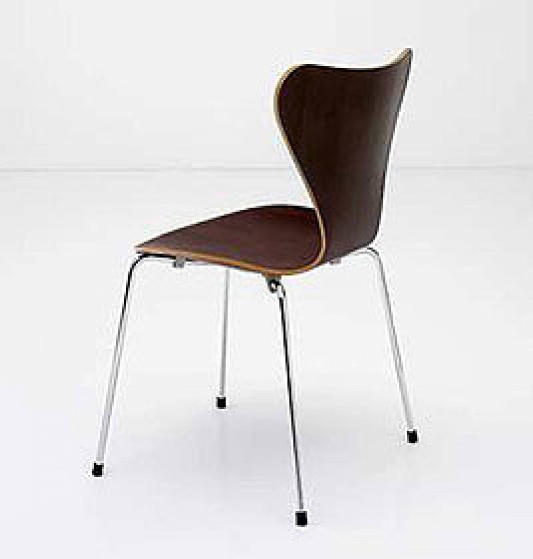 Abstandshalter / Gummipuffer für Siebener 3107 Fritz Hansen Schwarz