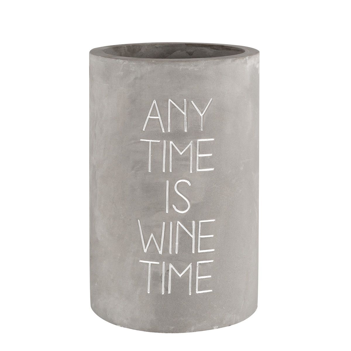 Any time is wine time Weinkühler / Flaschenkühler Räder