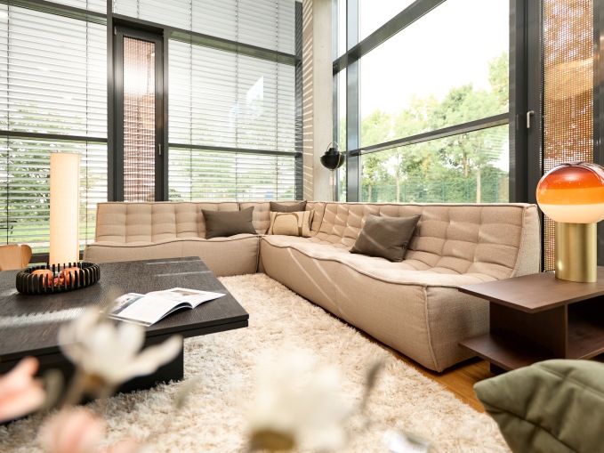 N701 Sofa 2-Sitzer dunkelgrau Ethnicraft