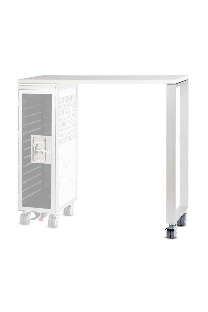 Hightable Tisch Silber Bordbar