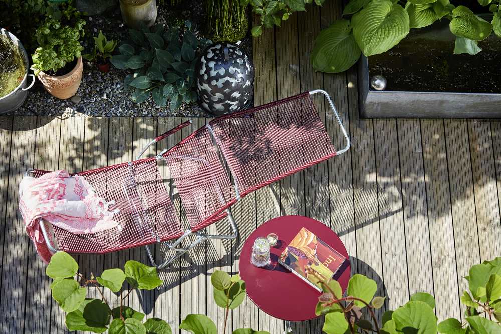 Haefeli Gartentisch Outdoor Ø 90 cm Embru 
