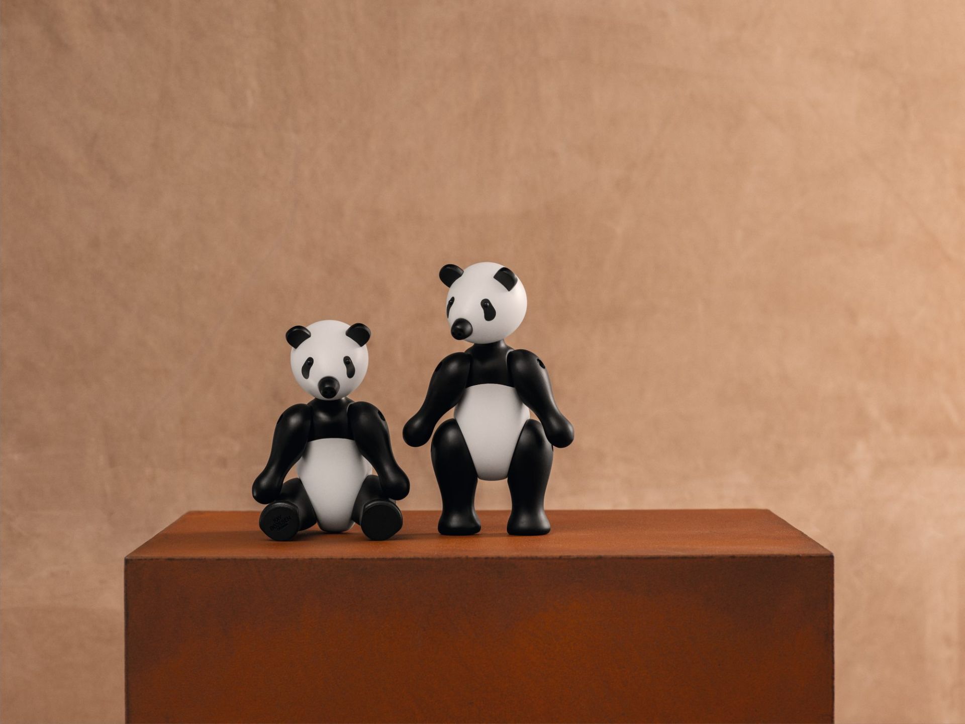 Panda klein Holzfigur Kay Bojesen EINZELSTÜCK