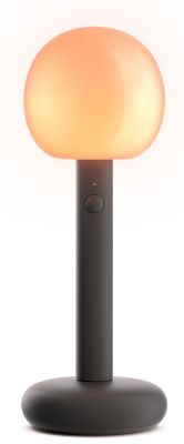 Fire Akku LED Tischleuchte Grau