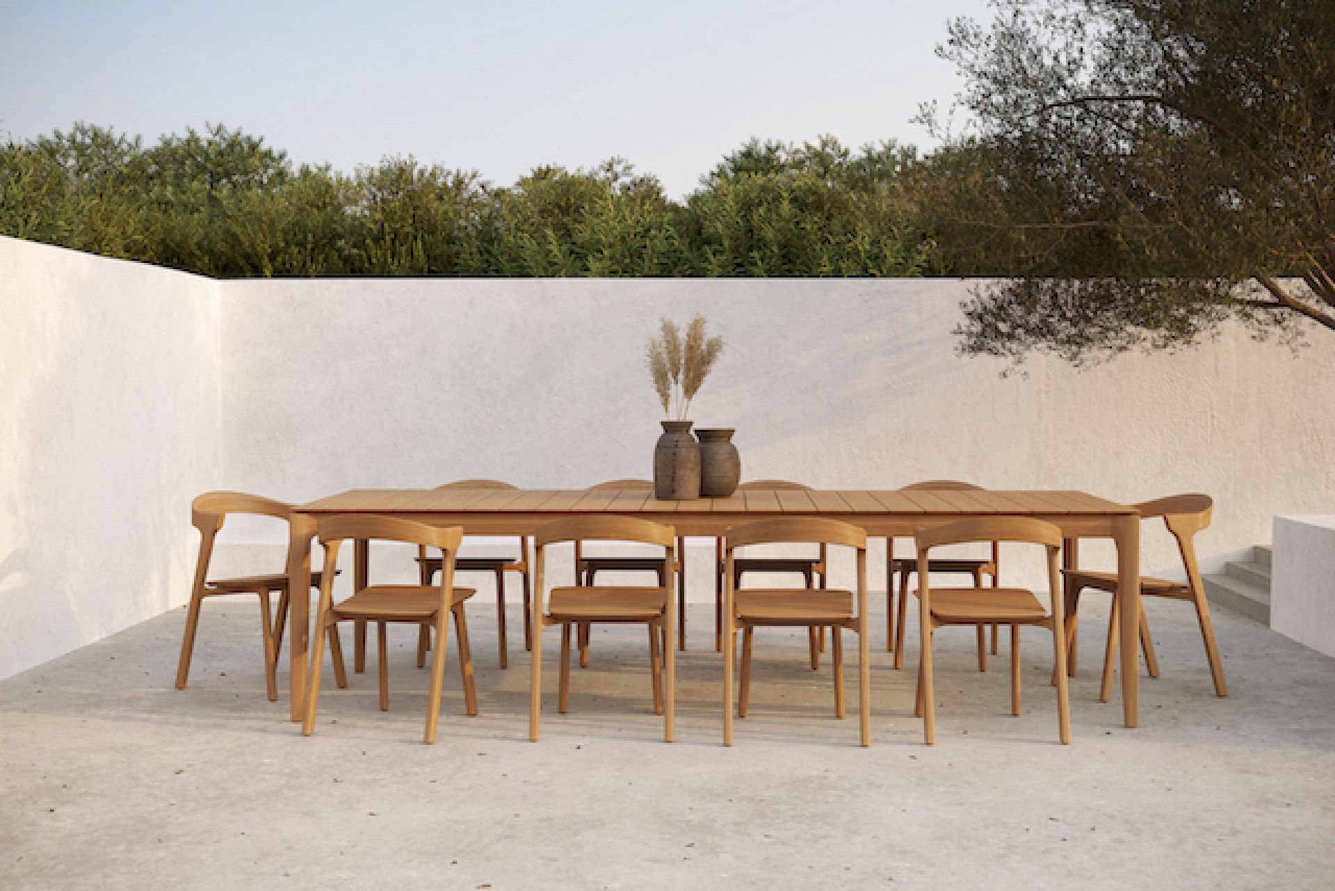 Bok Outdoor Stuhl Teak Ethnicraft