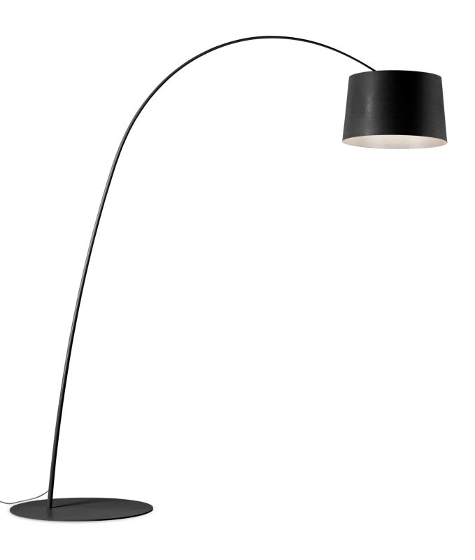 Twiggy LED Stehleuchte Foscarini Schwarz
