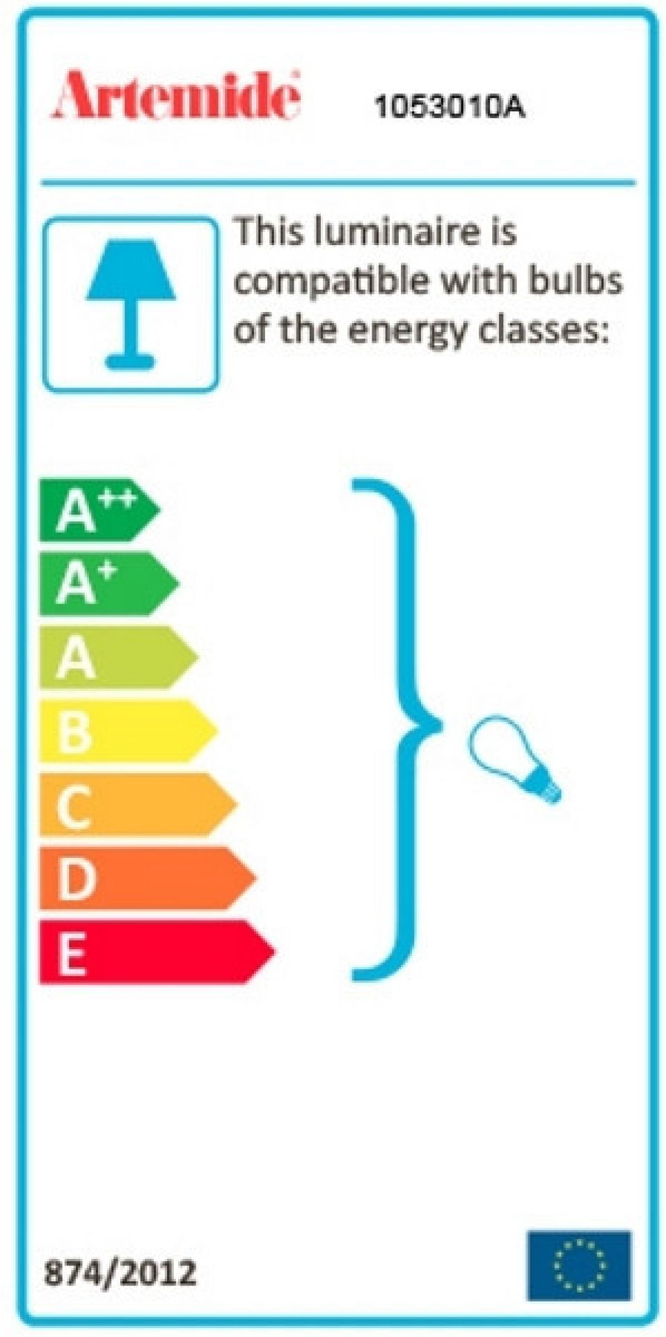 Castore Sospensione 42 Pendelleuchte Artemide