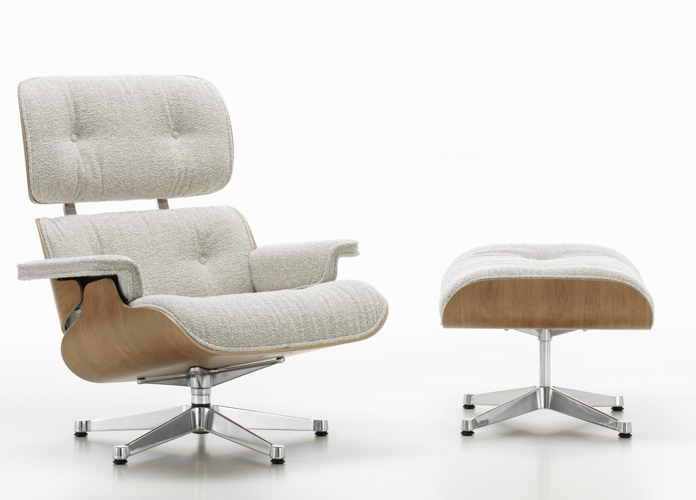 Eames Lounge Chair & Ottoman Armchair Nubia Vitra