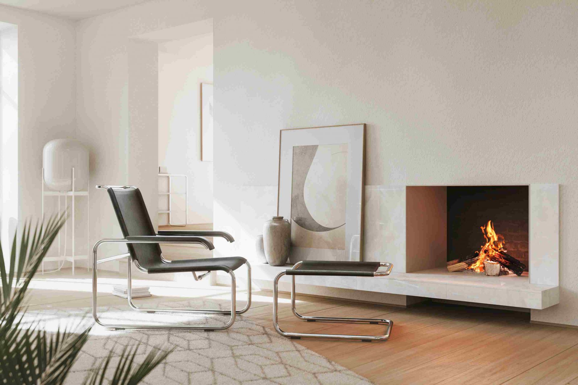 S 35 LH Hocker Thonet