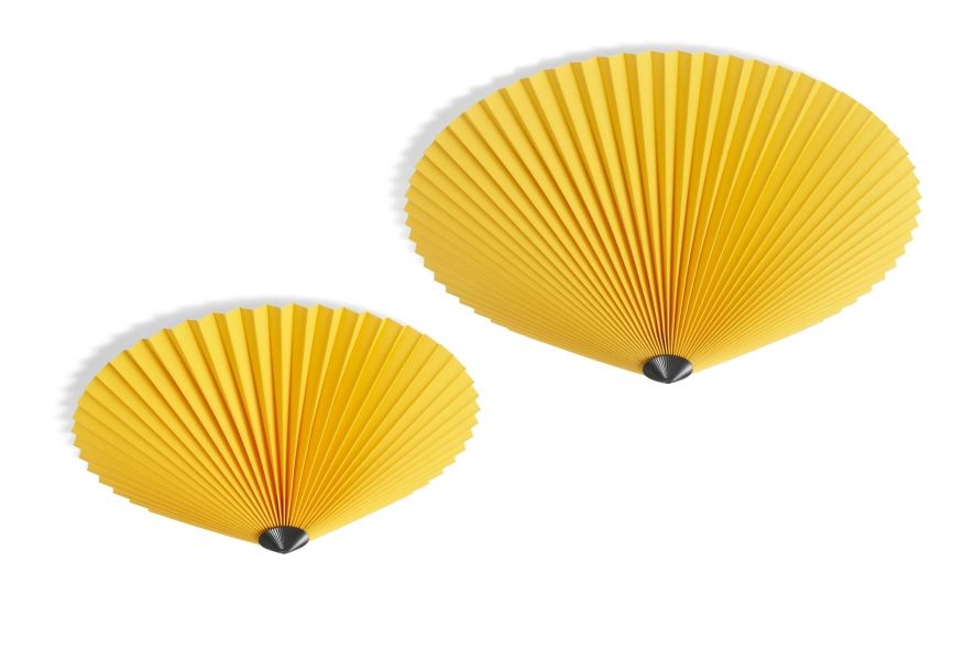 Matin Flush Wandleuchte 50 cm Hay Gelb