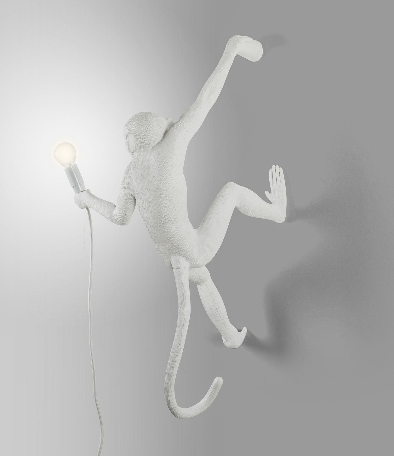 Monkey Lamp Wandleuchte rechts Seletti