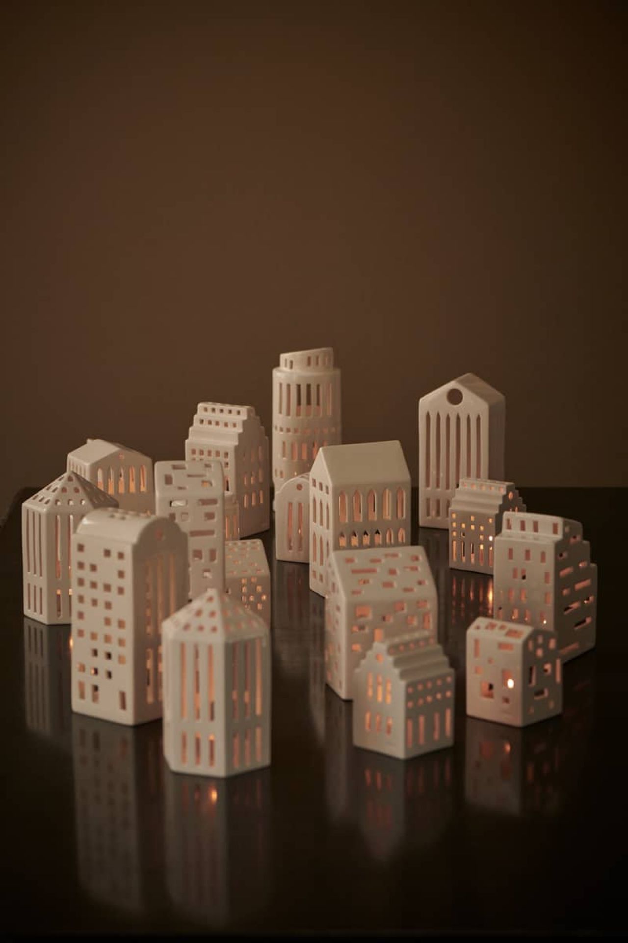Urbania Lichthaus Gutshaus H 17 cm Kähler EINZELSTÜCK