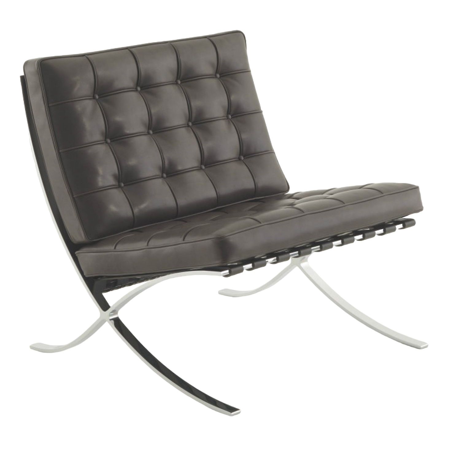 Barcelona RELAX Sessel Venezia dark brown Knoll International QUICK SHIP