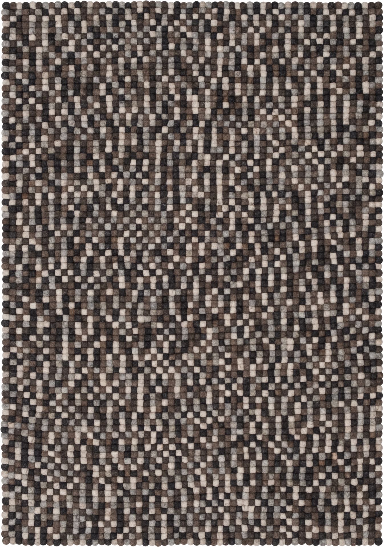 Filzkugel Teppich 160x230 cm Myfelt Nela