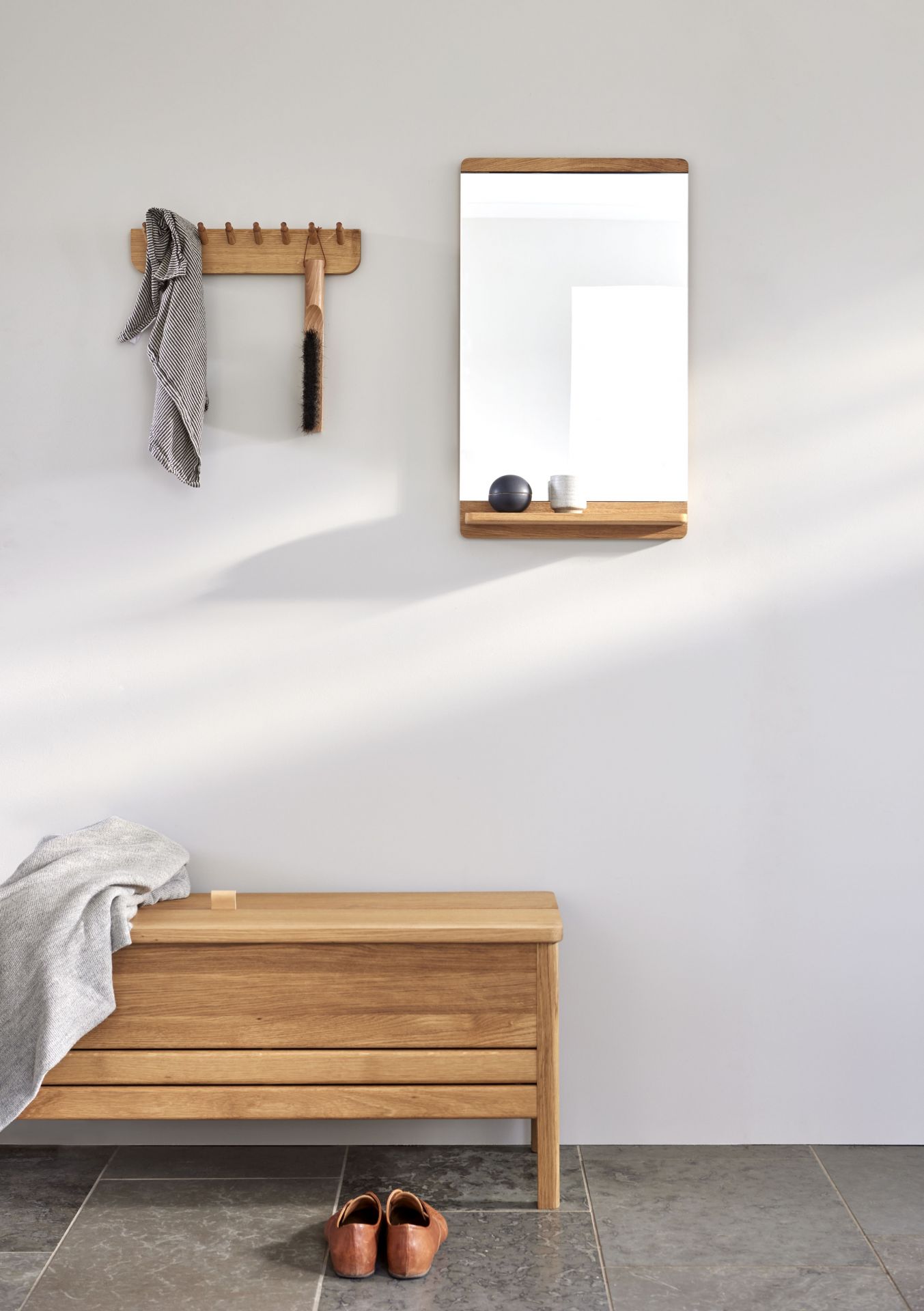 Rim Wandspiegel Eiche Form & Refine