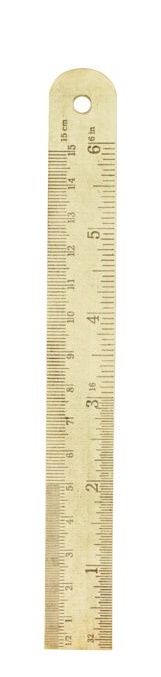 Ruler Lineal 15 cm house doctor EINZELSTÜCK 