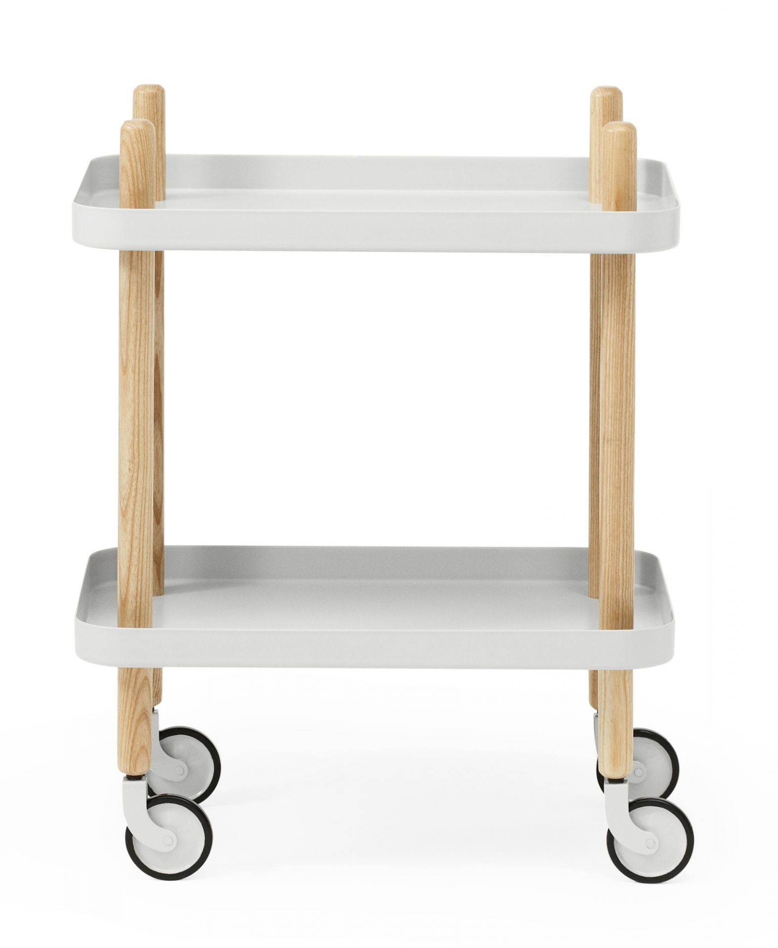 Block Table Servierwagen Normann Copenhagen Hell grau