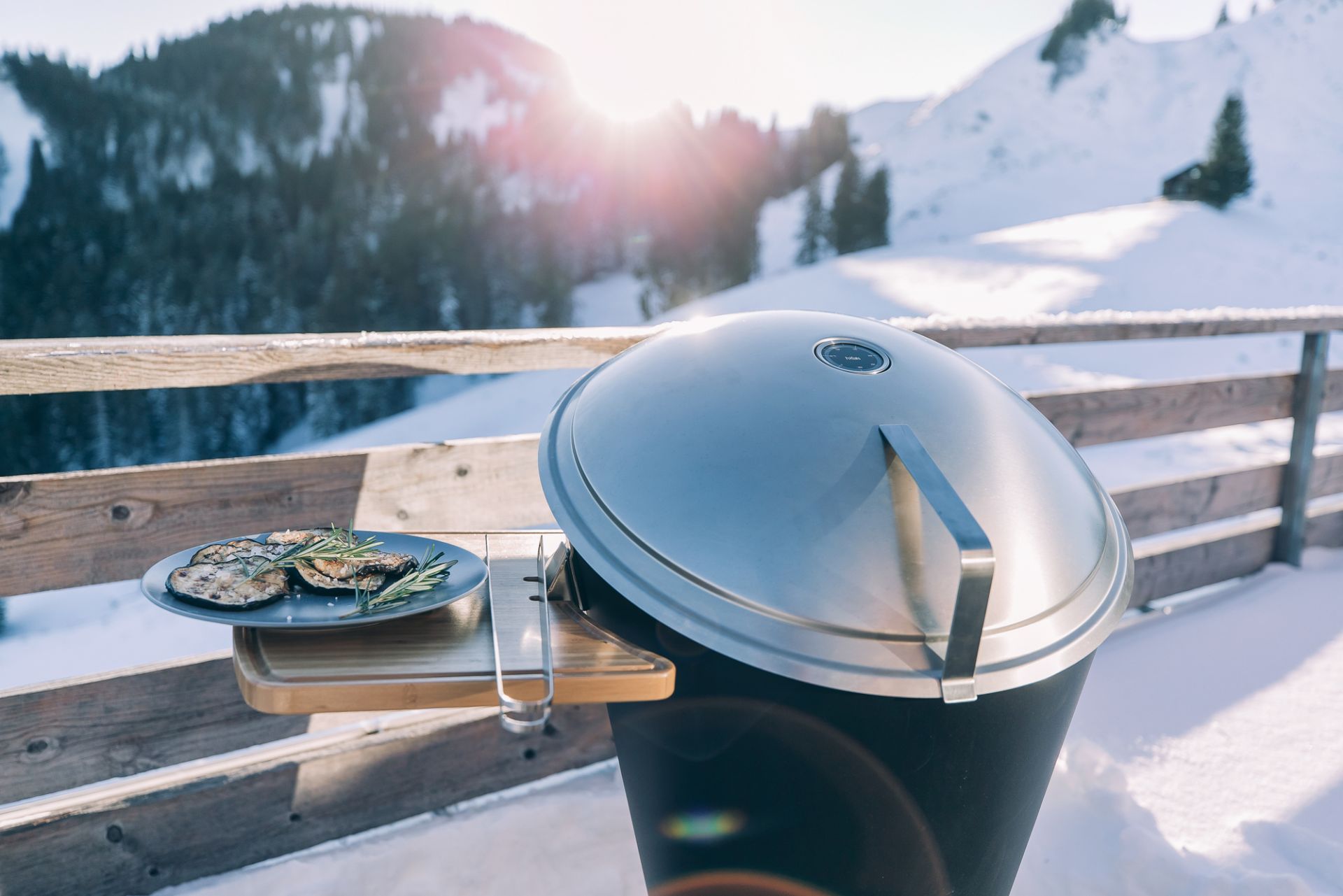 Cone Ablagebrett für Holzkohlegrill höfats