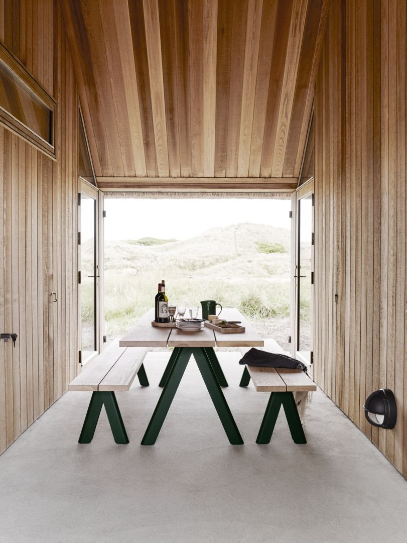 Overlap Bench Bank Outdoor Skagerak by Fritz Hansen