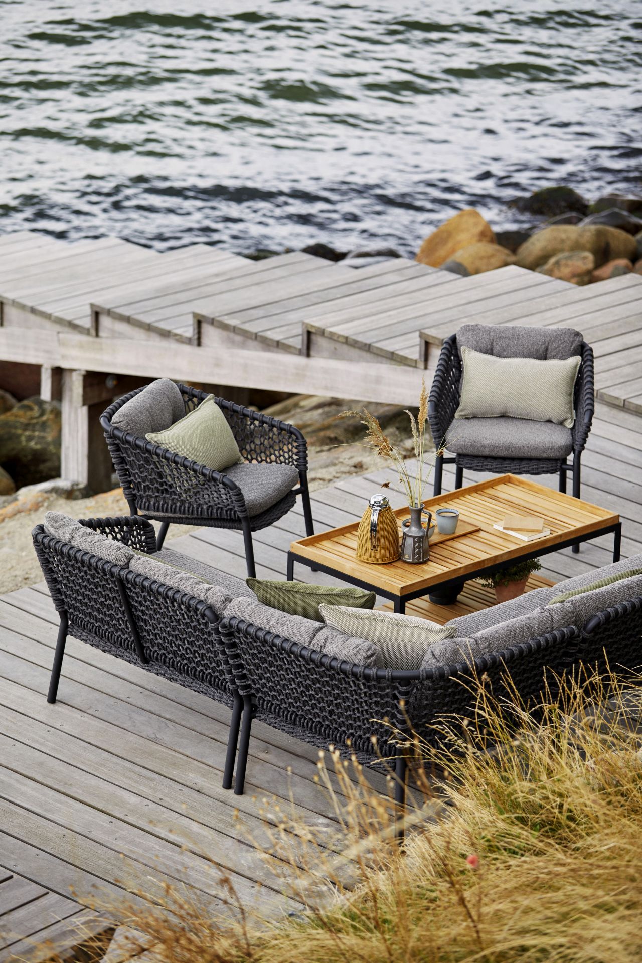 Ocean Large 2-Sitzer Sofa Cane-Line