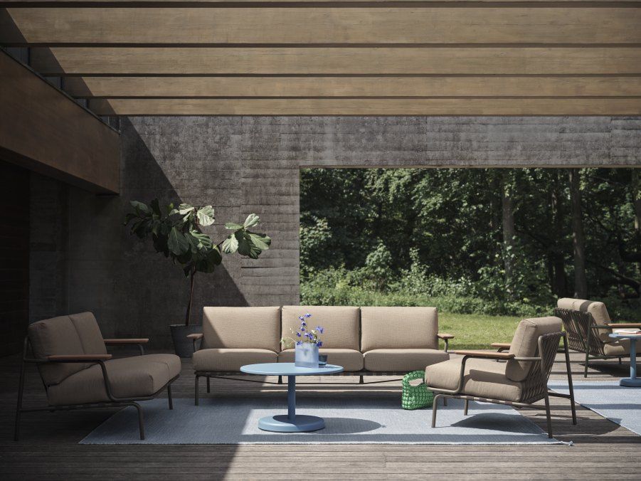 Settle Lounge Chair Sessel Outdoor Muuto