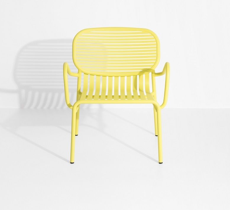 Week-End Garden Armchair Sessel Petite Friture Gelb