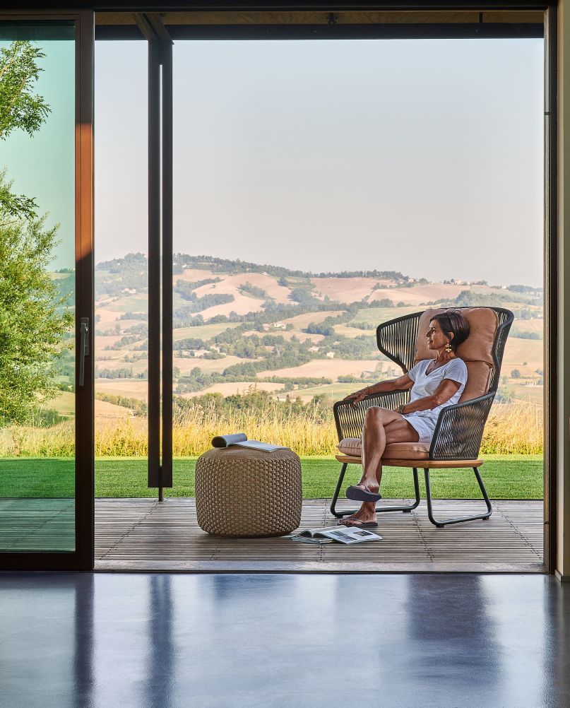 Denia Relax Sessel Outdoor mit Sitzpolster Zori Gari Weishäupl  
