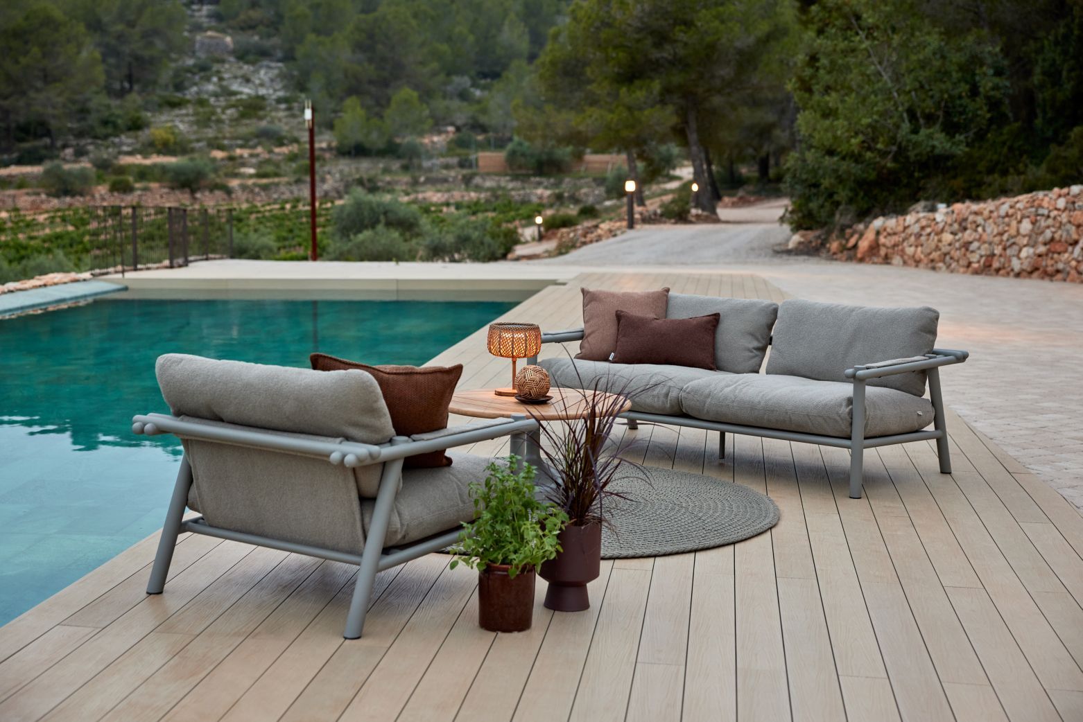 Illusion Glow Outdoor Tischleuchte klein Cane-Line