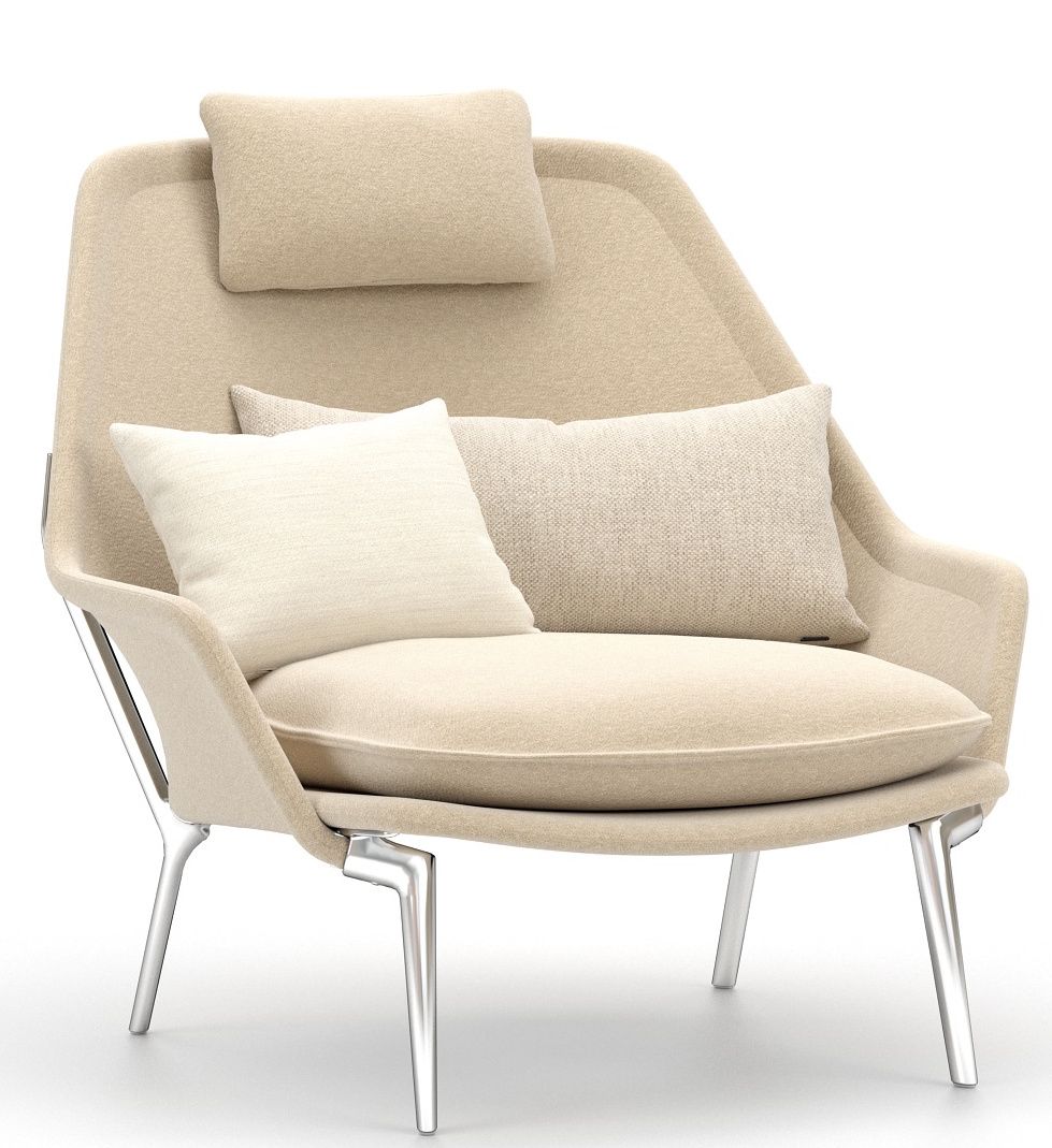 Slow Chair Sessel Stoff Vitra 