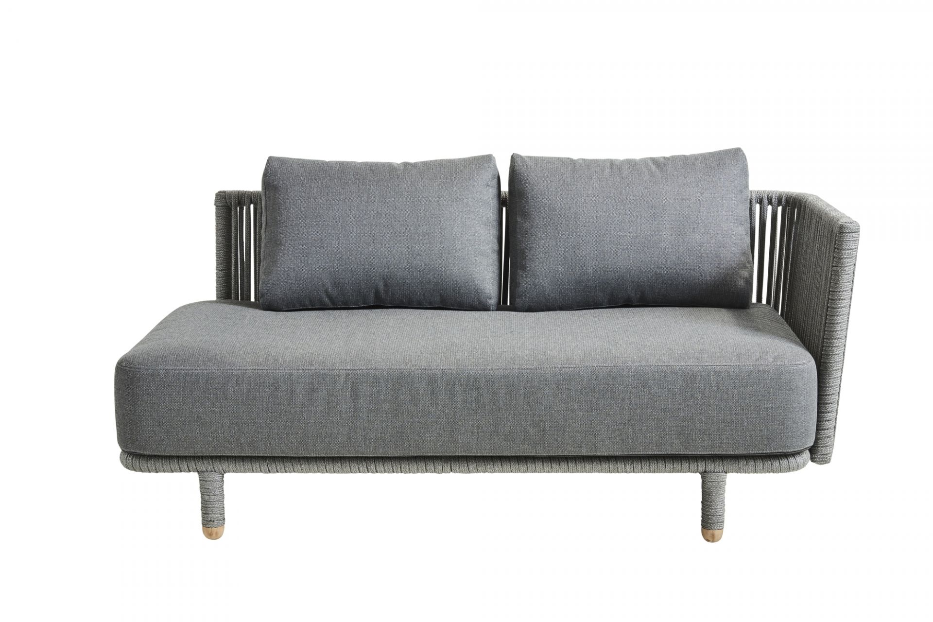 Moments Outdoor 2-Sitzer Sofa links Cane-Line