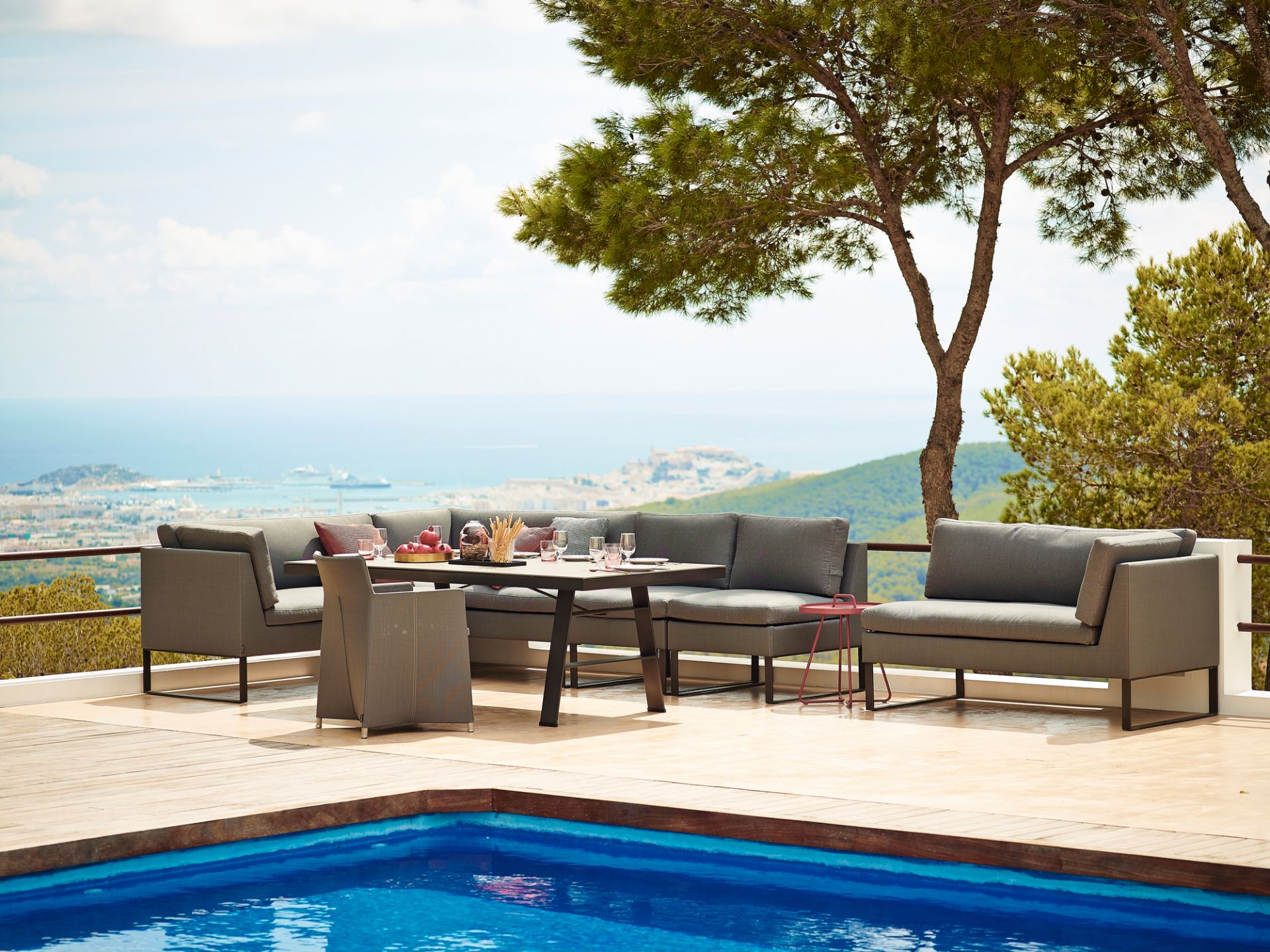 Flex Outdoor Sofa 2-Sitzer links Cane-Line