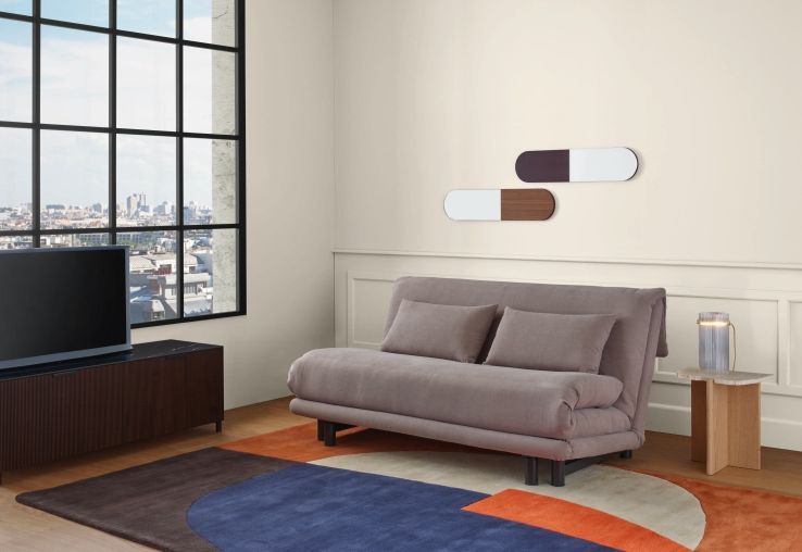 Multy First Schlafsofa 3-Sitzig mit Keilkissen ligne roset