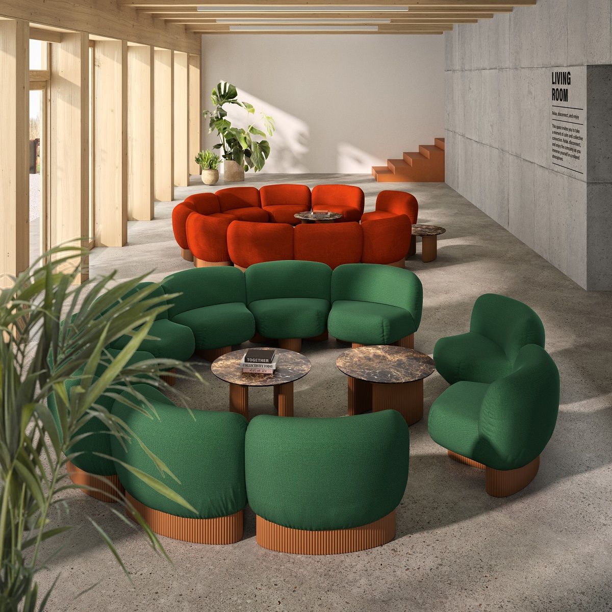 Bolete Occasional Table Couchtisch Andreu World