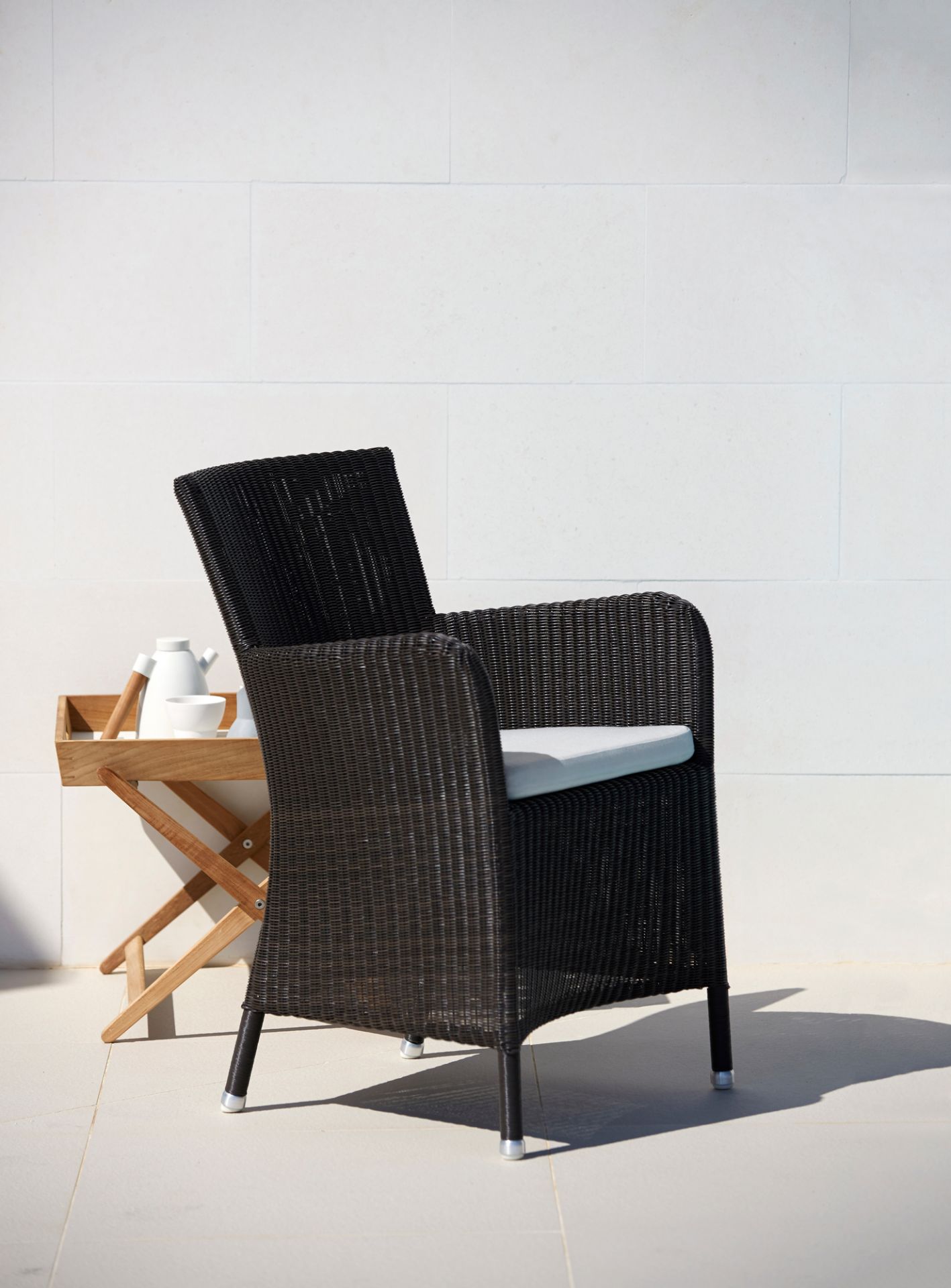 Hampsted Outdoor Sessel schwarz Cane-Line