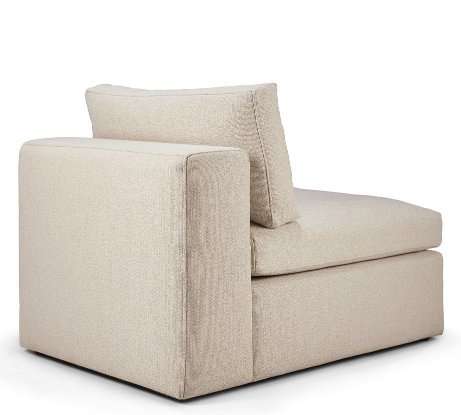 Mellow Sofa Off White Eco Stoff 1 Sitzer Ethnicraft