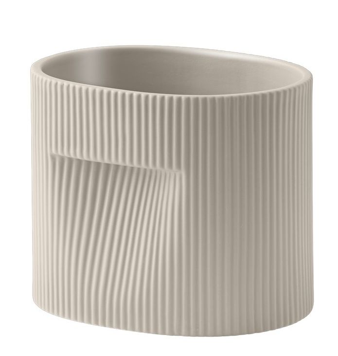 Ridge Planter Blumentopf Muuto H 15 cm