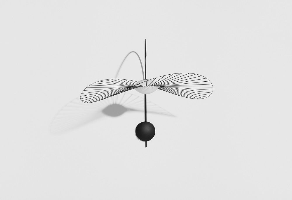 Vertigo Nova Wandleuchte Petite Friture Schwarz/Weiß