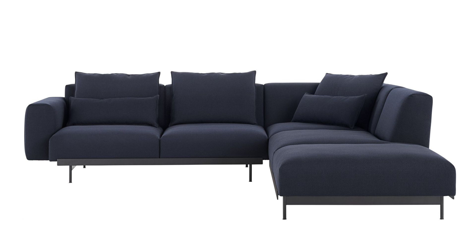 In Situ Modular Sofa 3-Sitzer Chaise Longue Muuto