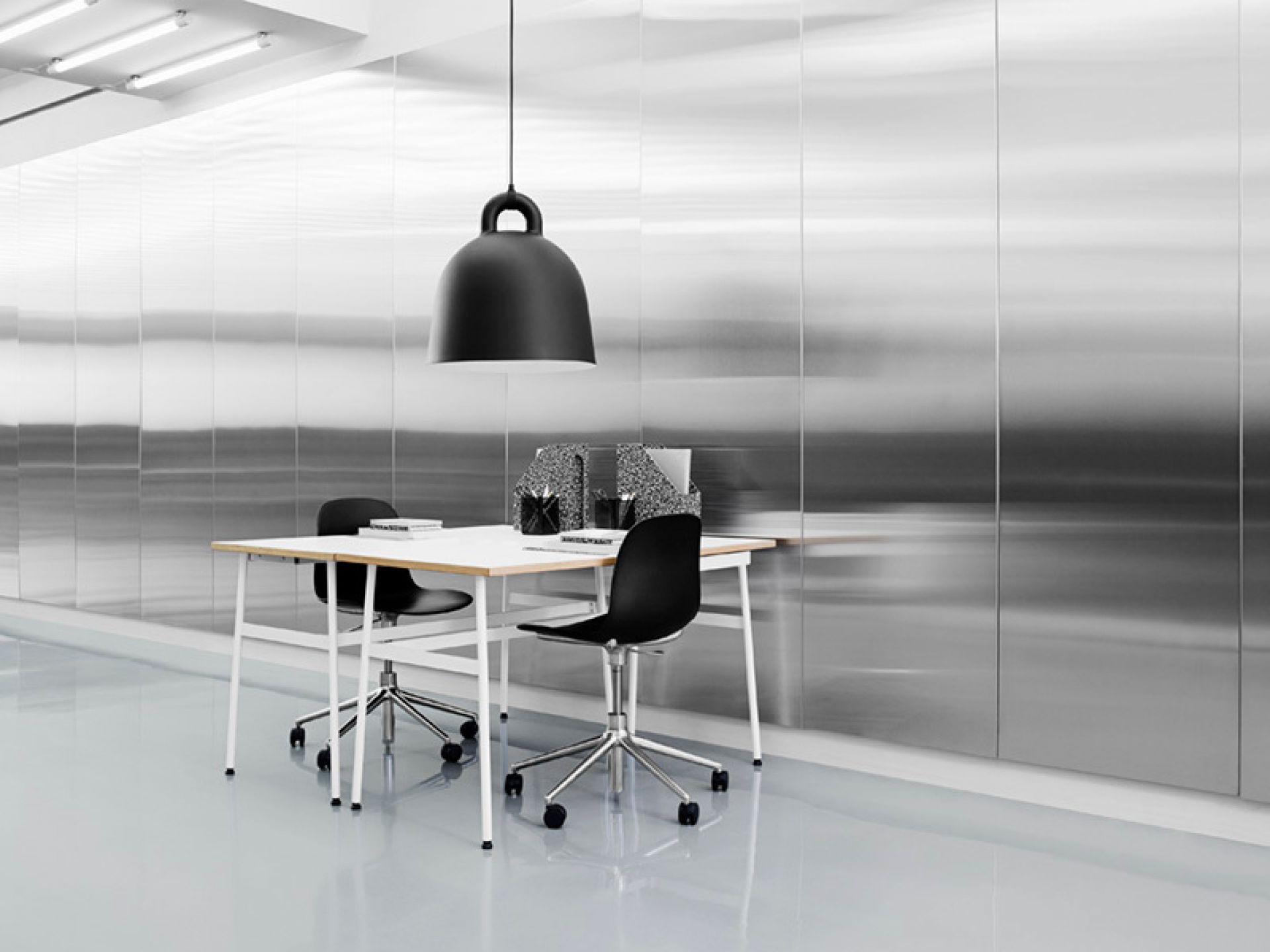 Bell Lamp Hängeleuchte Ø 55 cm Normann Copenhagen EINZELSTÜCK Grau