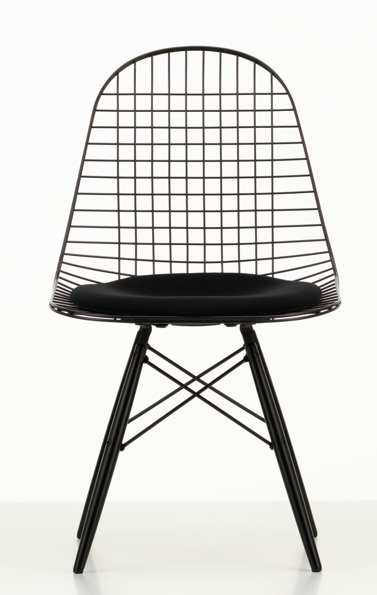 DKW-5 Wire Chair Stuhl mit Sitzkissen Vitra