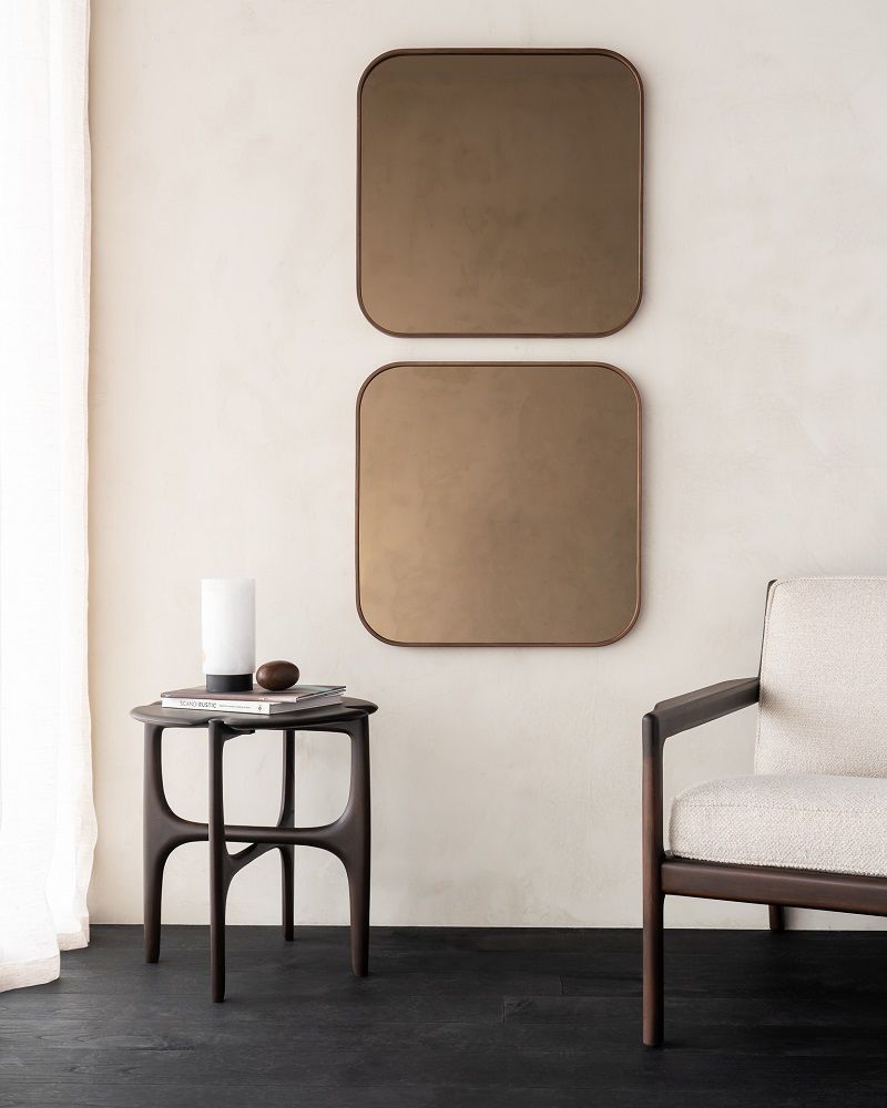 Camber Wandspiegel Bronze Ethnicraft
