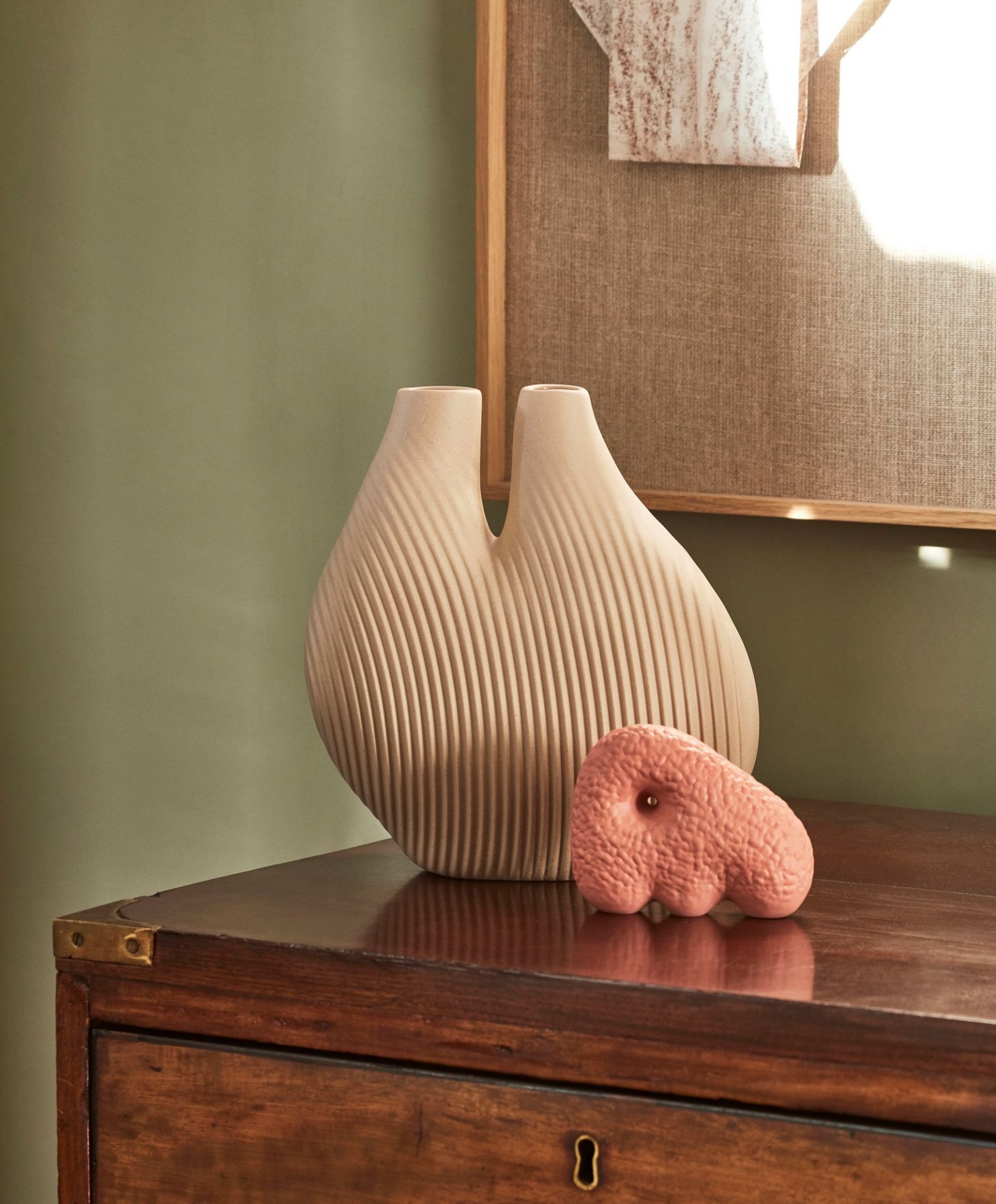 W&S Chamber Vase Hay EINZELSTÜCK