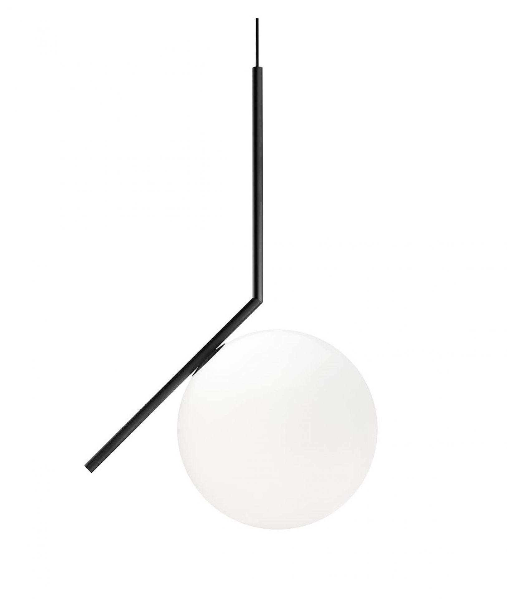 IC Lights S2 Pendelleuchte Flos schwarz