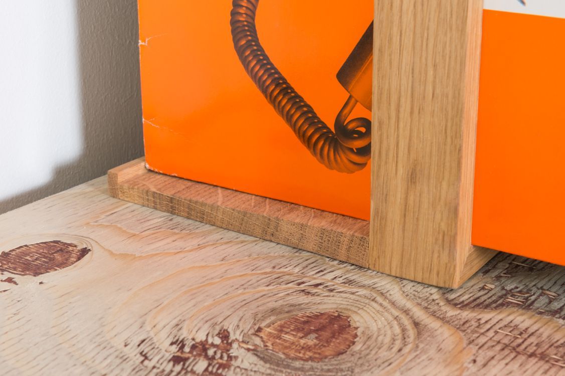 Vinyl b-Seite Plattenregal Eiche das kleine b Vinyl b-Seite Plattenregal Eiche das kleine b