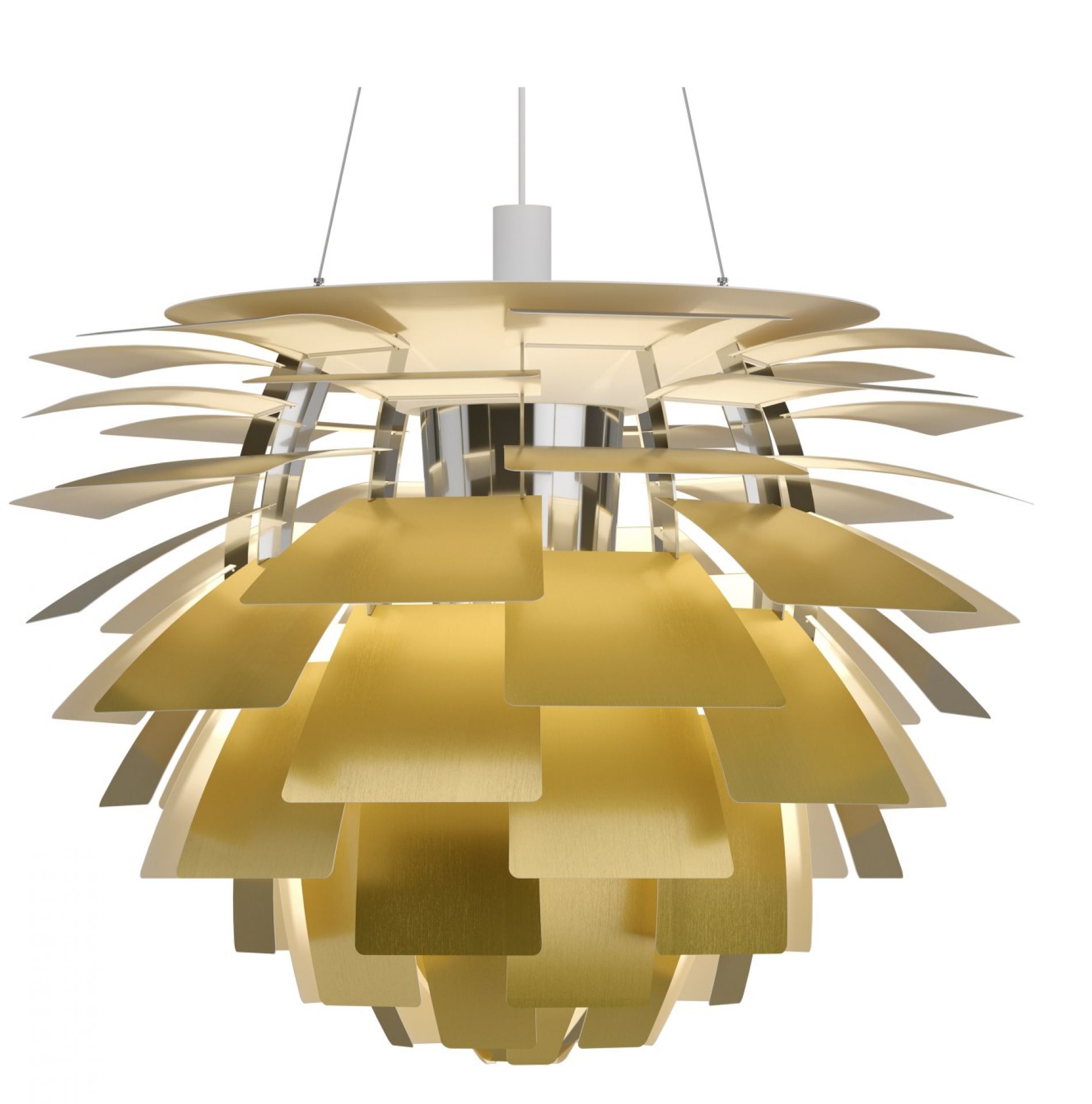 PH Artichoke Pendelleuchte Messing oder Kupfer Louis Poulsen